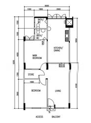 Blk 203 Marsiling Admiralty Park (Woodlands), HDB 3 Rooms #591882571